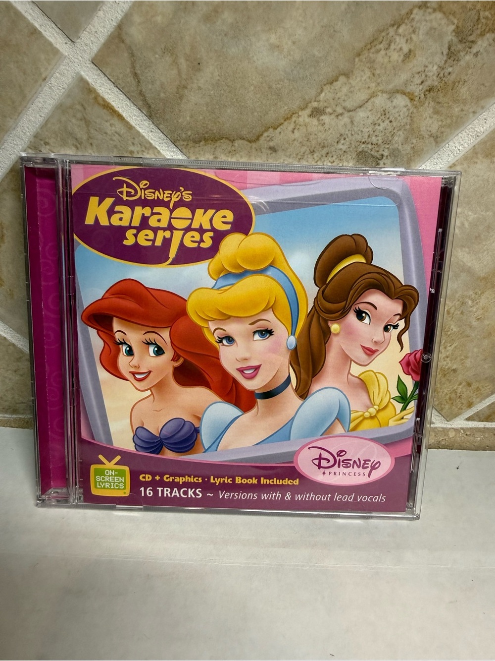 Disney Princess Karaoke Series CD 16 Tracks Instrumental & Vocal Versions